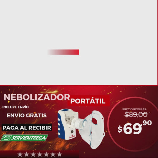 NEBZMART NEBULIZADOR PORTATIL GLENMARK